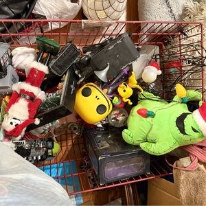 Festive Plush and Toy Assortment NIGHTMARE BEFORE CHRISTMAS CRATE BUNDLE